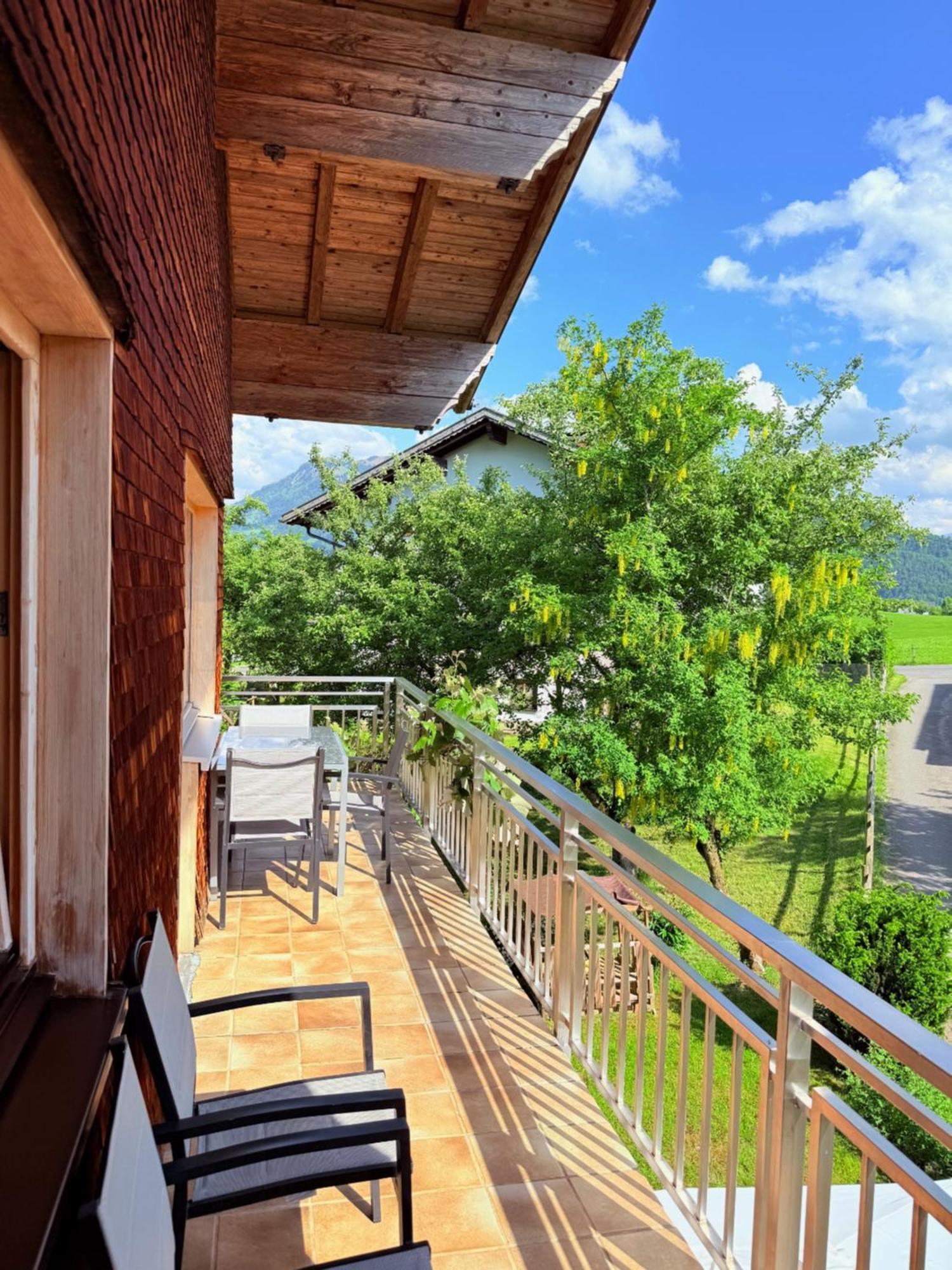 Wiesen Appartment Schwarzenberg im Bregenzerwald Exteriér fotografie